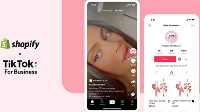 Shopify takes TikTok shopping to new level with Kylie Jenner on board